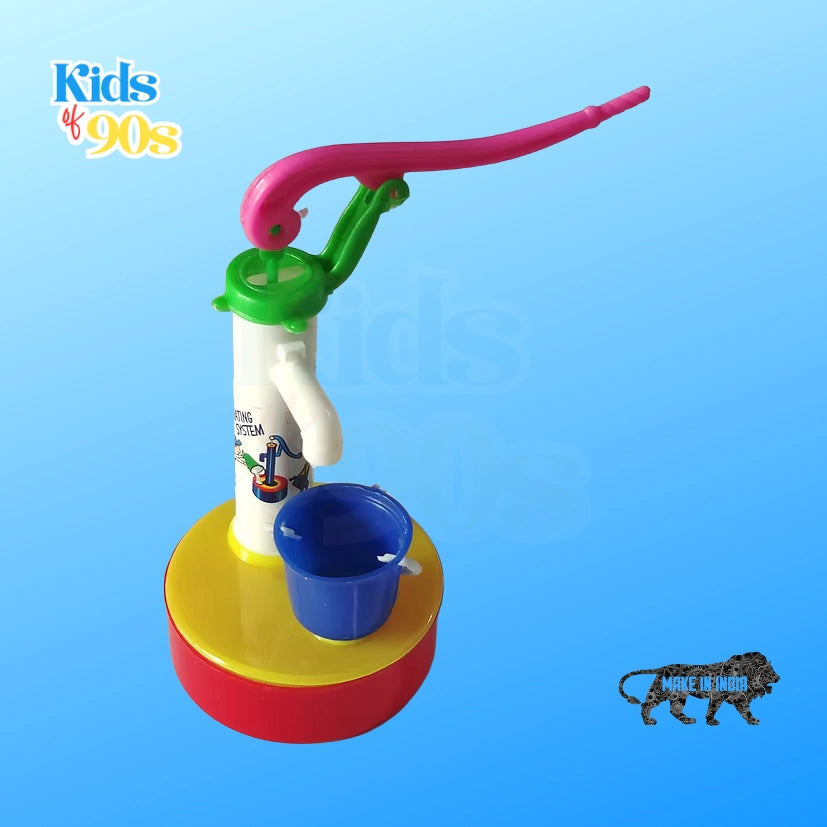 “90s Kids Water Pump Toy – Classic Retro Pressure Water Shooter”
