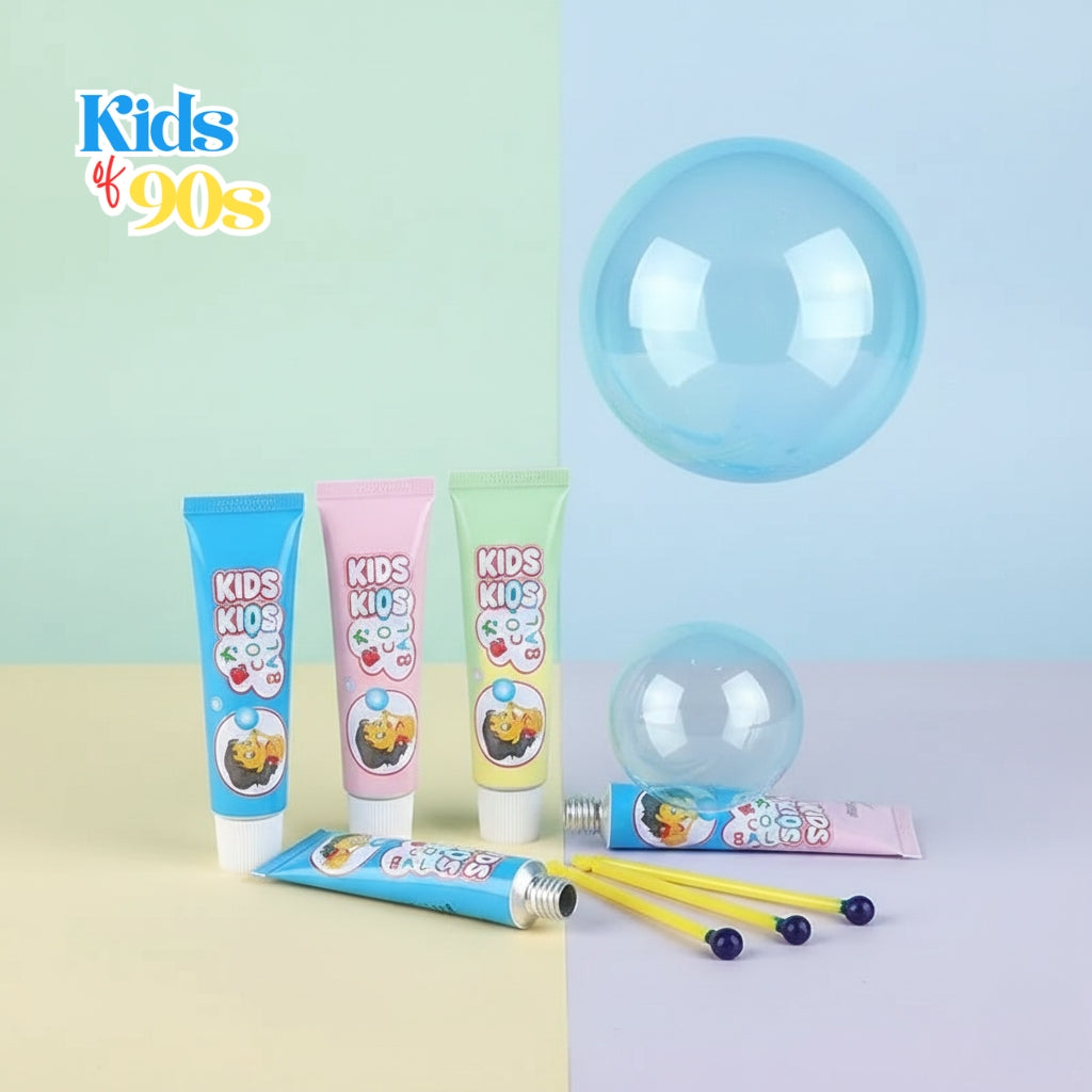 AIR BLOW BALOON WITH STRAW KIDSOF90S